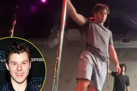 is nolan gould gay|WATCH: Nolan Gould’s first pole dancing class went very well